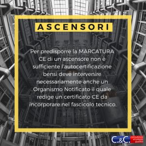 Ascensori, Marcati CE per salire in sicurezza