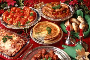 feste di natale a tavola