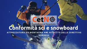 conformita sci e snowboard