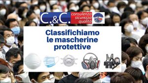 Mascherine con marcatura CE e classe di protezione