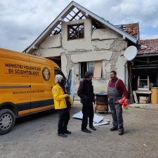 Aiuti Umanitari: Volontari di Scientology rientrati dalla  4° spedizione in Croazia