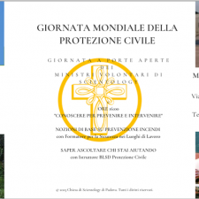Protezione Civile e Ministri Volontari di Scientology nuovamente assieme per la Giornata Mondiale della Protezione Civile