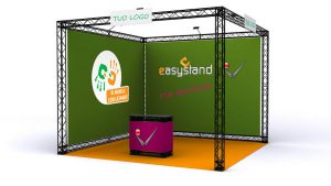 Una soluzione conveniente per assemblare stand modulari con Easystand